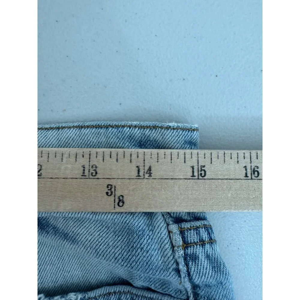 Urban Outfitters BDG Straight leg crop boyfriend‎ jeans light 90s sz 27